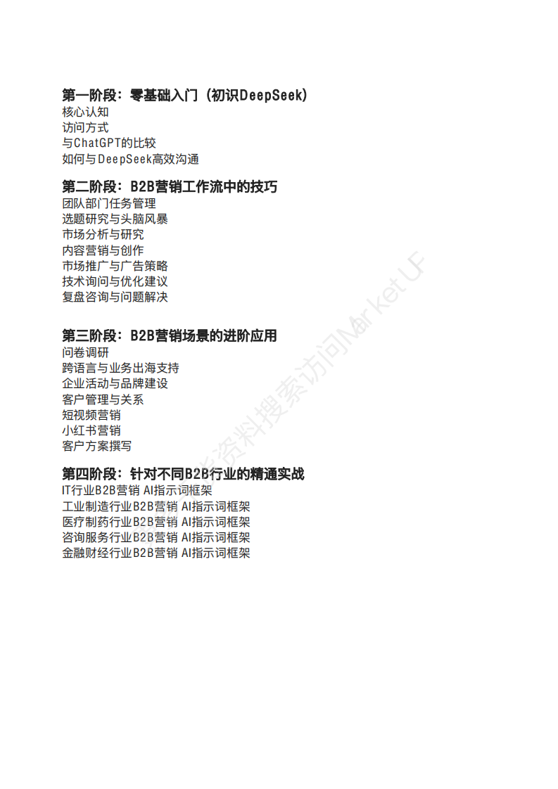 B2B市场人DeepSeekAI提示词手册 第2页