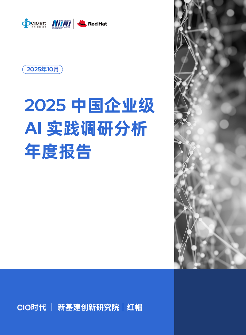 2025中国企业级AI实践调研分析年度报告 第1页