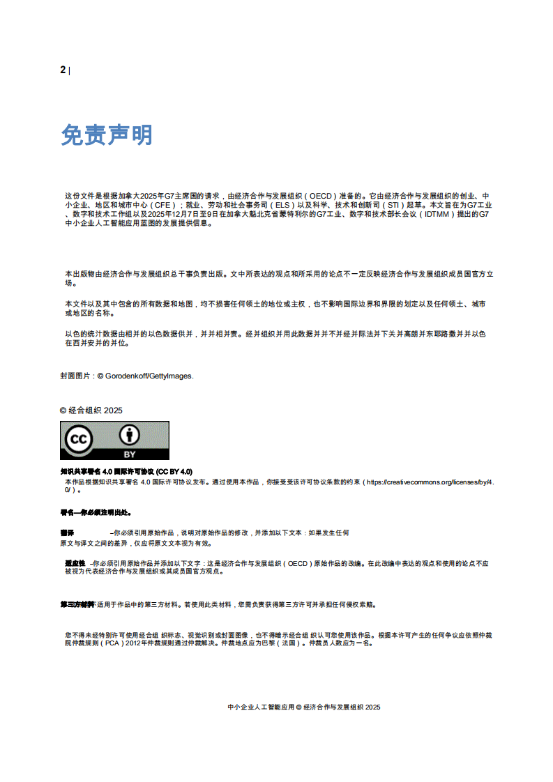 中小型企业的人工智能采用 第2页