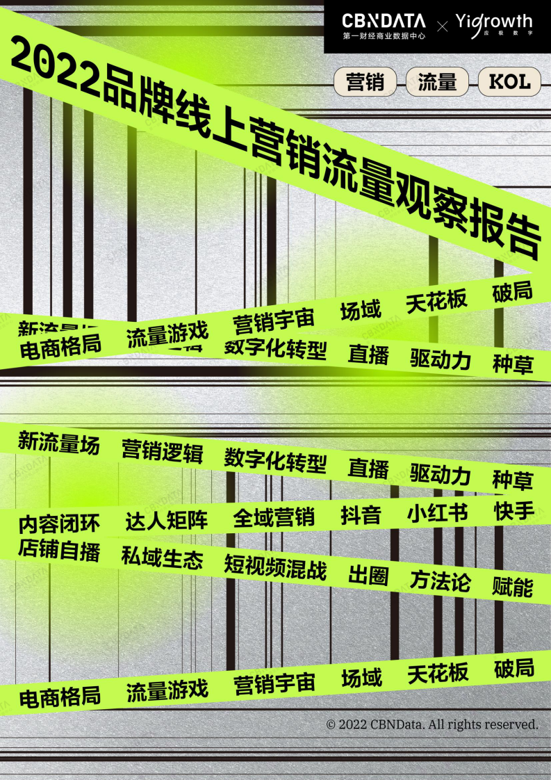 2022品牌线上营销流量观察报告.pdf 第1页