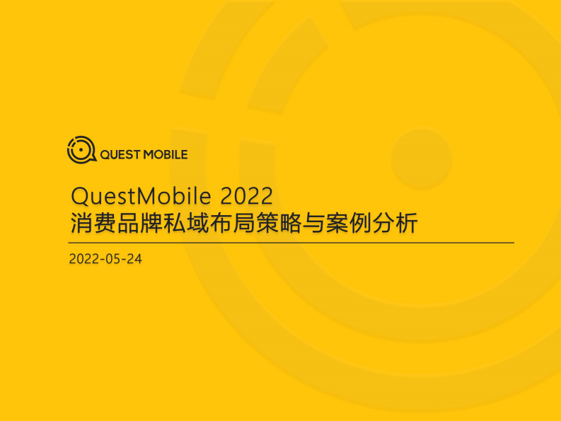 2022消费品牌私域布局策略与案例分析.pdf 第1页