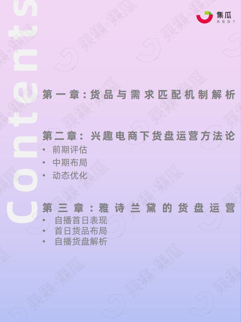 【果集&middot;集瓜】社媒电商直播间货盘运营方法论 - 0629.pdf 第2页