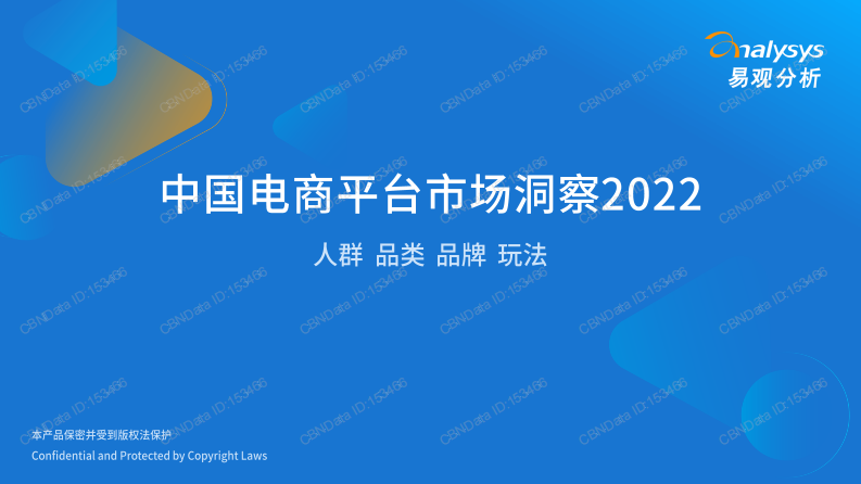 2022年中国电商平台市场洞察.pdf 第1页