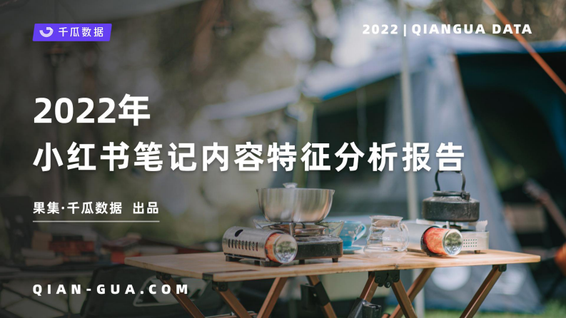 2022小红书笔记内容特征分析报告-千瓜数据.pdf 第1页
