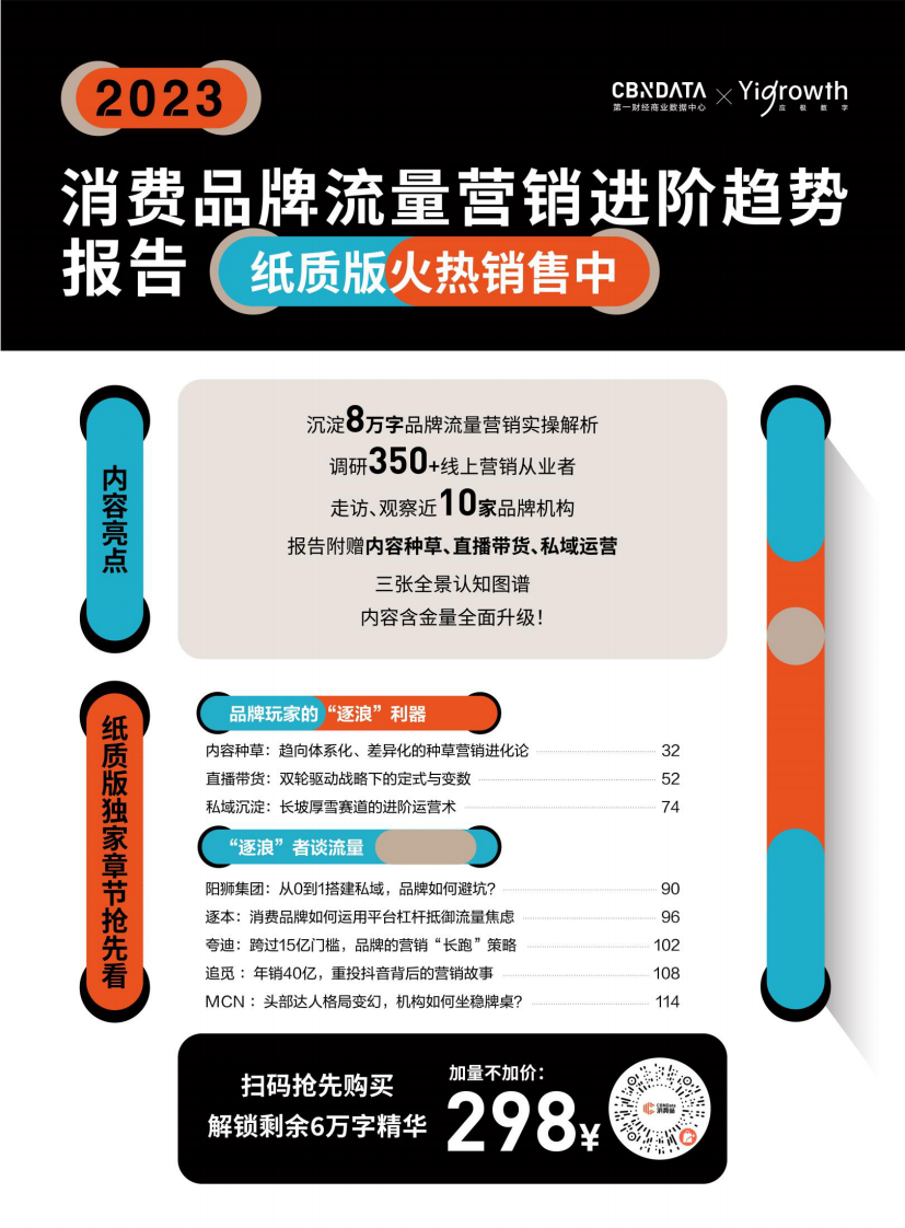 CBNData&Yigrowth：2023消费品牌流量营销进阶趋势报告（简版）.pdf 第5页