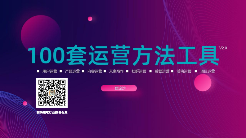 市场部网推荐：100套运营方法工具.pdf 第1页