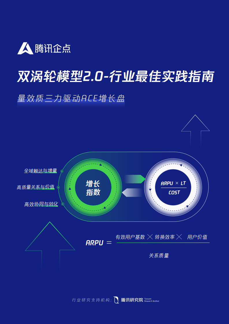 腾讯企点：双涡轮模型2.0-行业最佳实践指南.pdf 第1页