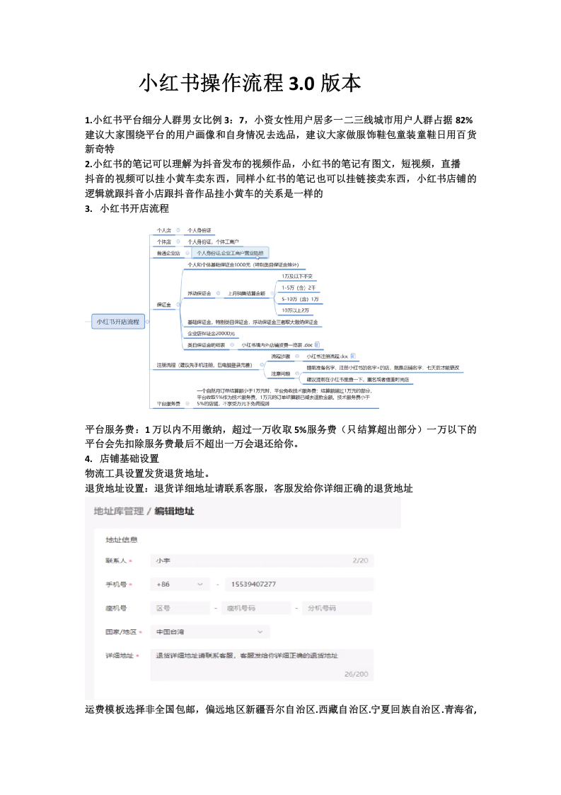 小红书操作流程3.0版本.docx 第1页